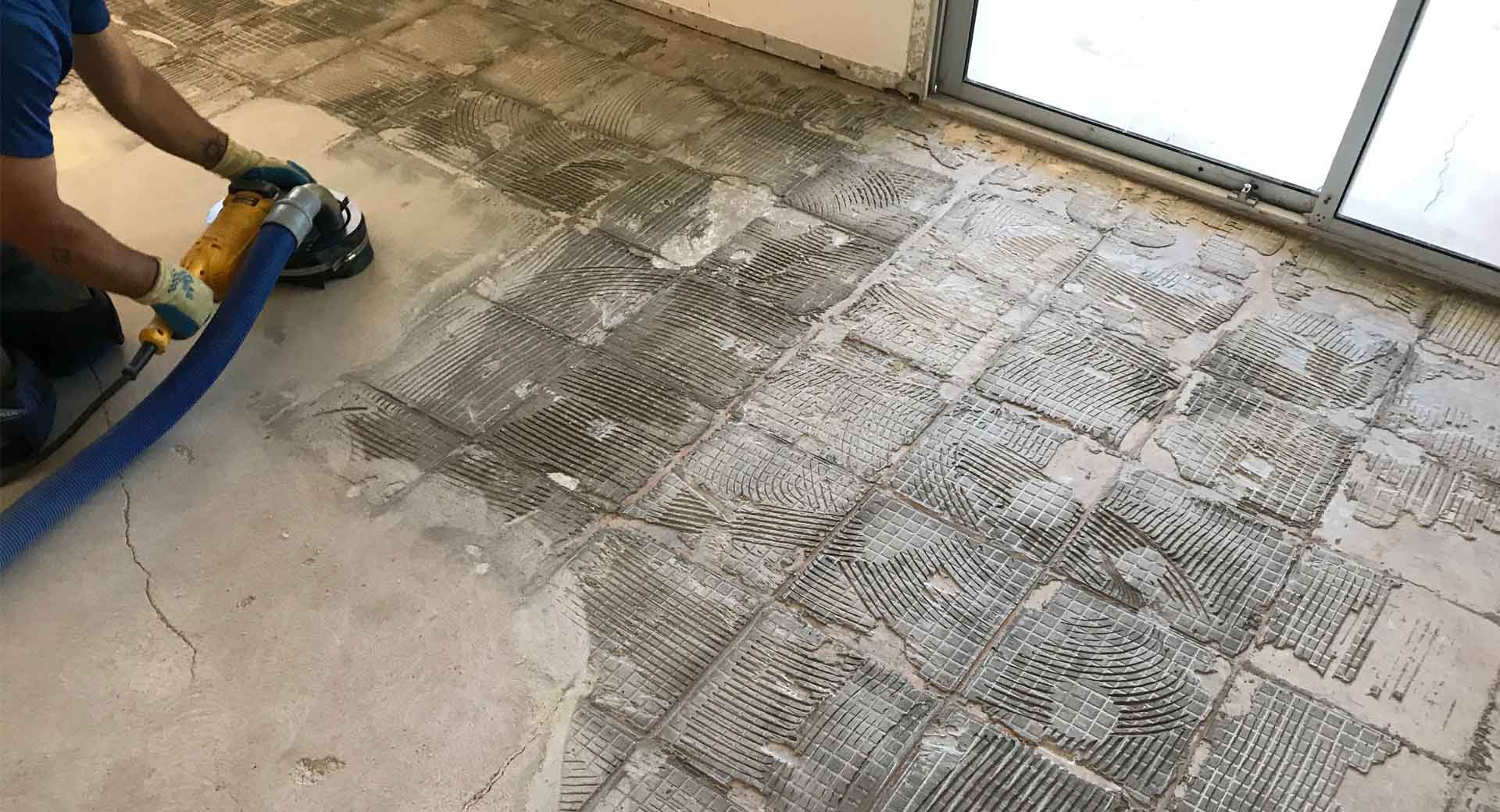 Dust Free Tile Removal